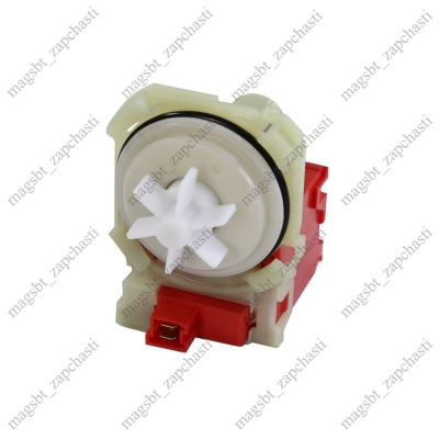 Washing Machine pump Bosch Copreci 4 clips 30W chip forward copper photo 2206321