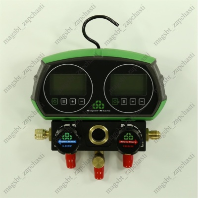 *Manifold electronic 2 valve R22/134/407/410/404/507/32/290/1234YF in case SS photo 2493962 *Manifold electronic 2 valve R22/134/407/410/404/507/32/290/1234YF in case SS photo 2493962