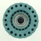 Support ELECTROLUX Cod 098 plastic bearing 6203/ oil seal VA22 20X28X4,7/7,5 opposite the pulley photo 3 - 
