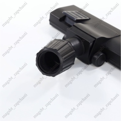 Vacuum cleaner brush with wheels plastic base Ø30-35mm photo 2271380