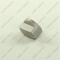 18317 Power switch knob INDESIT C00287314 metallic VALUE ALU 8mm photo 1 -