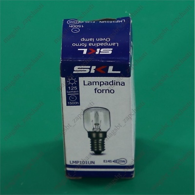 Лампа духового шкафа E14 25W 220V 300°C photo 2395795