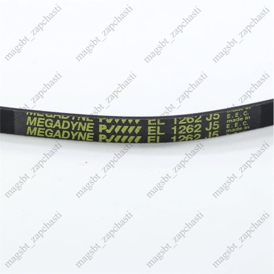 Ремень стиральной машины 1262 J5 EL Optibelt (GORENJE 163936) photo 2401849 Ремень стиральной машины 1262 J5 EL Optibelt (GORENJE 163936) photo 2401849