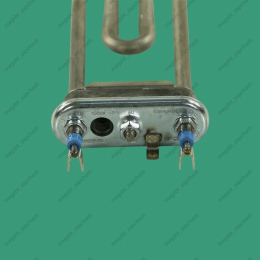 *Washing machine heater 1950W straight hole for Temerature regulation sensor L235mm TW ZANUSSI 132180710 photo 2 - 