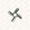 Meat grinder knife MOULINEX D46.6 mm 3.5 x 3.5mm hexagon MS002 A14 A15 MS-0926063 photo 3 - 