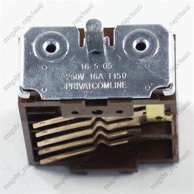 Переключатель духовки МЕЧТА 5 поз ПМ-16-5-05 photo 2427232