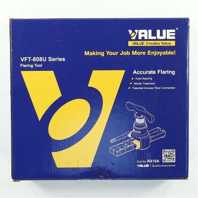 Вальцовка VFT-808U-I 1 плашка 1/4"-3/4" с огранич подачи пласт.кейс VALUE photo 2389066 Вальцовка VFT-808U-I 1 плашка 1/4"-3/4" с огранич подачи пласт.кейс VALUE photo 2389066