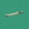 6432 Shock absorber 80N L165-280mm D10/10mm round AKS ZANUSSI 1322553007 photo 1 -