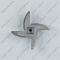 21233_2 Meat grinder knife DIVA ESHM 35/300 D47mm 8x8mm square sickle electric meat grinder photo 3 -