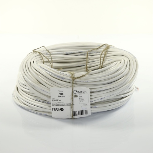 *Wire PVS 2x0.75 white photo 1 - 