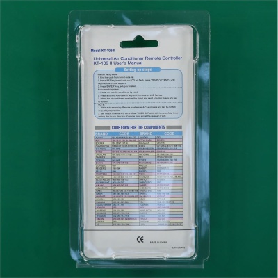 Пульт кондиционера KT-109 II photo 2400729 Пульт кондиционера KT-109 II photo 2400729
