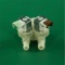 20423_4 *Washing machine solenoid inlet valve 2 180° Ø14 mm chip plug 220 V Zanussi photo 5 -