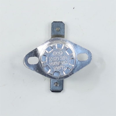 *Thermostat 10 A 100°C 250 V bimetal NC photo 2505820 *Thermostat 10 A 100°C 250 V bimetal NC photo 2505820