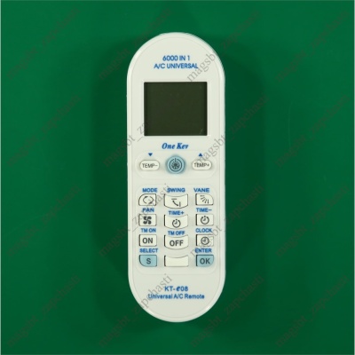 Air conditioning remote KT-E08 6000 in 1 photo 2266767