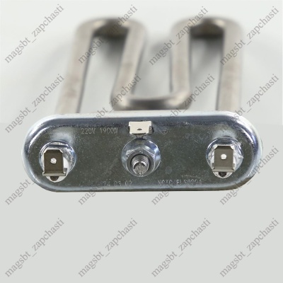 Heating element of washing machine 1900W straight without the hole for temperature sensor L170mm FARBEI photo 2269960