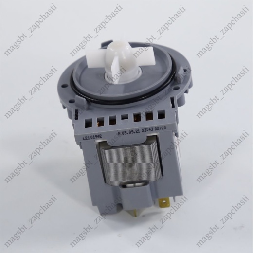 Washing Machine pump Askoll 3 pins 30W clamps back copper with thermal protection 292328 290681 RS0750 RS065800 photo 3 - 