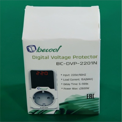 Реле напряжения 15А 220V 1 фаза BC-DVP-2201N photo 2428957
