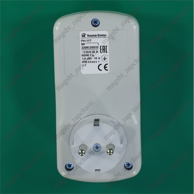 Реле напряжения 16А 220V 1 фаза 3,5 кВт РН-117 photo 2401195
