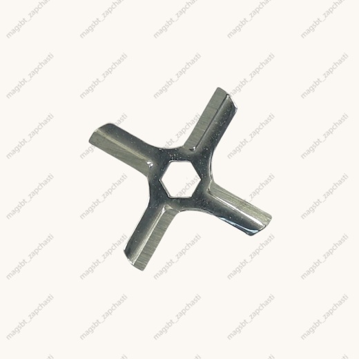 Meat grinder knife Ø36mm hexagon 8x9mm universal photo 2 - 