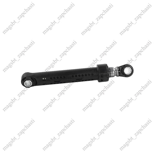 Shock absorber for washing machines Samsung DC66-00343F, suitable for washing machines with a load of up to 5 kilograms, series F, P, Q, R, S, WF. Shock absorbers are designed to dampen vibrations of the tank during washing and especially during the spin 