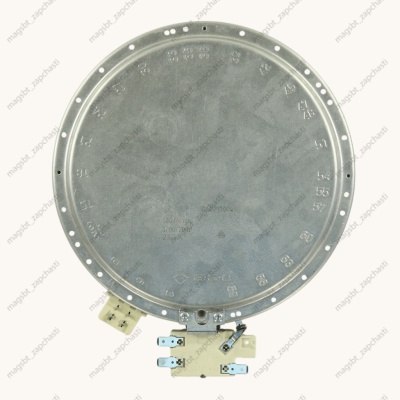 *Glass-ceramic surface burner 1700/700W Ш200mm two-zone C00377912/525921 EGO 10.58211. photo 2264358 *Glass-ceramic surface burner 1700/700W Ш200mm two-zone C00377912/525921 EGO 10.58211. photo 2264358