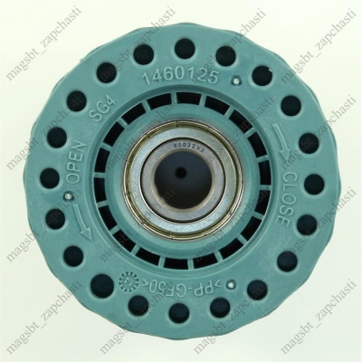 Support ELECTROLUX Cod 098 plastic bearing 6203/ oil seal VA22 20X28X4,7/7,5 opposite the pulley photo 2268411