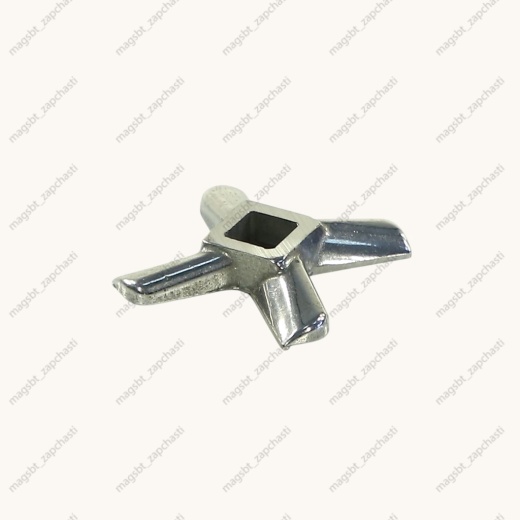 Meat grinder knife BORK D55mm 10.5x10.5mm square ZELMER CAMERON MOULINEX Meat grinder knife BORK D55mm 10.5x10.5mm square ZELMER CAMERON MOULINEX