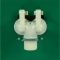 19573_3 *Washing machine solenoid inlet valve 2 180° Ø12 mm terminals 220 V Robertshaw photo 4 -