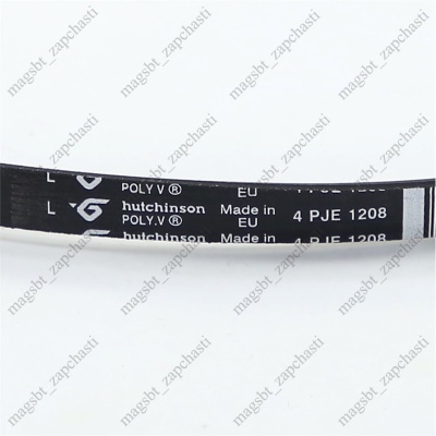 *Belt of the washing machine 1208 J4 PJE Hutchinson (INDESIT 193232 WHIRLPOOL 482000023002) photo 2267316