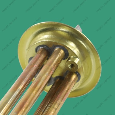 ТЭН водонагревателя 2000W 230V Ø64мм анод M4 L350мм изогнутый RF медь THERMEX photo 2406936 ТЭН водонагревателя 2000W 230V Ø64мм анод M4 L350мм изогнутый RF медь THERMEX photo 2406936