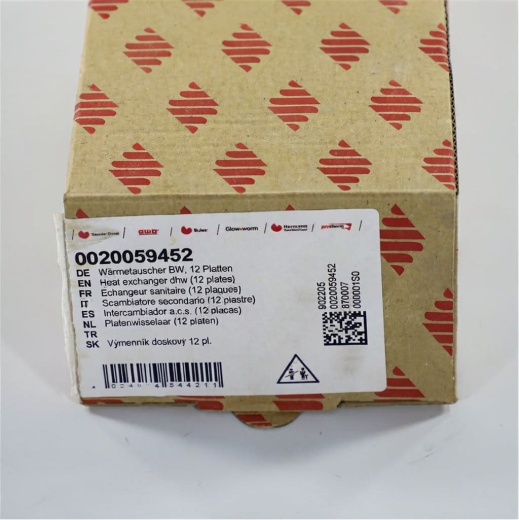 *Secondary heat exchanger DHW boiler Protherm 24 kW (Gepard/Pantera v19) 0020059452 original photo 5 - 