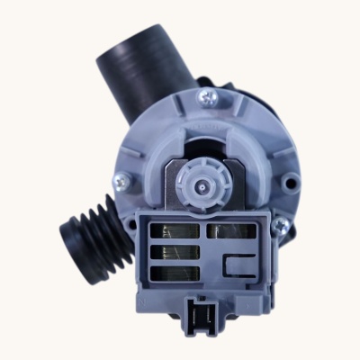 *Washing machine pump assambly Askoll 3 screw 30 W chip back T2107 photo 2450263