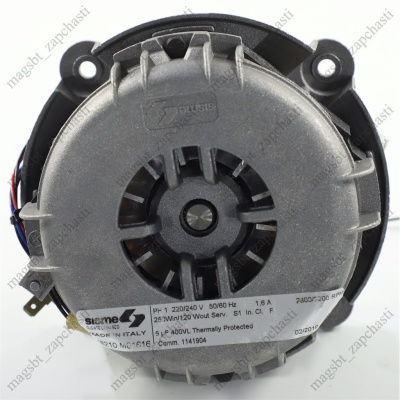 Двигатель пароконвектомата 75W 220/240V 2800/3200об/мин шток 62мм photo 2390979
