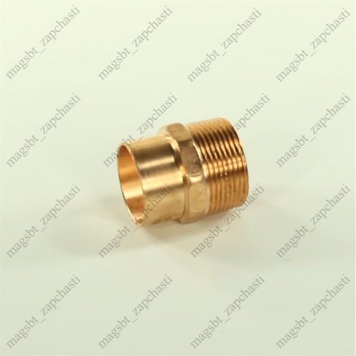 Solder-nut adapter 1 3/8 X 1 1/4M Solder-nut adapter 1 3/8 X 1 1/4M
