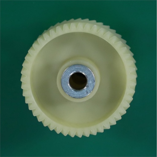 *Meat grinder gear VITEK D52/22 mm h50 mm z47/16 helical/straight metal shaft DEX photo 3 - 