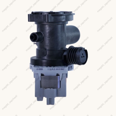 Насос стиральной машины с улиткой Askoll 3 винт 30W фишка назад T2107 photo 2206426