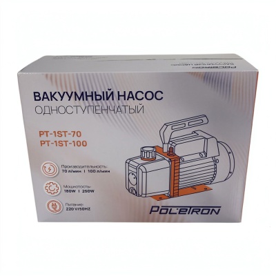 Насос вакуумный 1-ст 70 л/мин POLETRON PT-1ST-70 photo 2397675