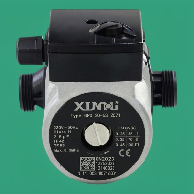 Насос циркуляционный котла 55/70/100W 0,45A 3 скор XIMU GPD 20-6S Z071 photo 2398467 Насос циркуляционный котла 55/70/100W 0,45A 3 скор XIMU GPD 20-6S Z071 photo 2398467