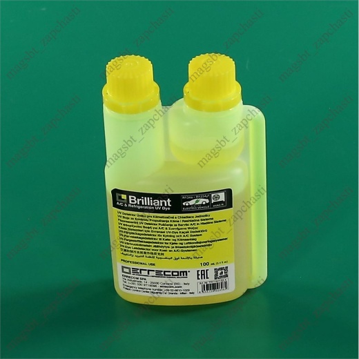 AC/Refrigeration UV leak detector dye auto 100ml BRILLIANT AC/Refrigeration UV leak detector dye auto 100ml BRILLIANT