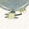 *Glass ceramic hob 1700W Ø200mm 3-way photo 3 - 