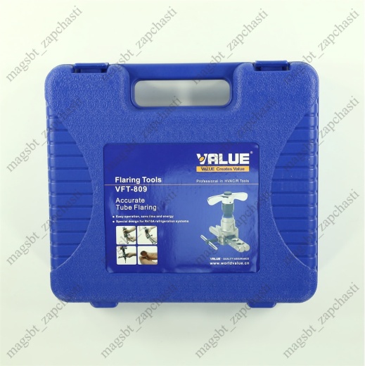 Rolling VFT-809-IS 1/4-3/4, 1 die, ratchet, pipe cutter, suitcase, Value photo 6 - 
