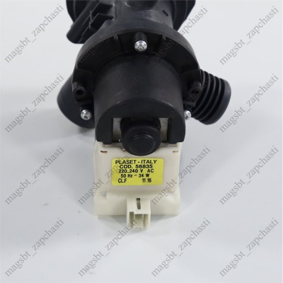 Pump SMA with volute Plaset 3 screw 34W chip back copper INDESIT photo 2265946