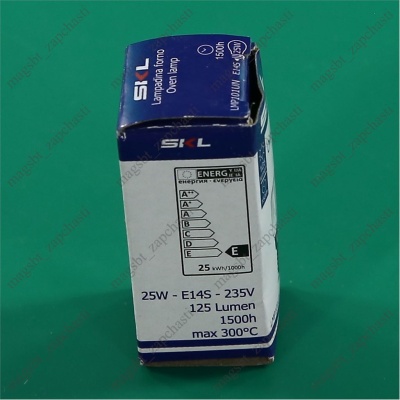 Лампа духового шкафа E14 25W 220V 300°C photo 2395796