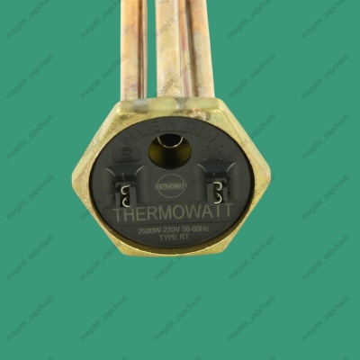 ТЭН водонагревателя 2500W 220V 1 1/4" Ø42мм L275мм E-RCT медь без анода THERMOWATT photo 2406951 ТЭН водонагревателя 2500W 220V 1 1/4" Ø42мм L275мм E-RCT медь без анода THERMOWATT photo 2406951