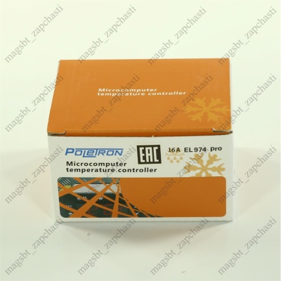 Control block POLETRON EL 974 PRO 2 plastic sensor 16A photo 2262893
