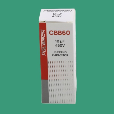 Capacitor CBB60 10 µF 450V plastic photo 2494909 Capacitor CBB60 10 µF 450V plastic photo 2494909