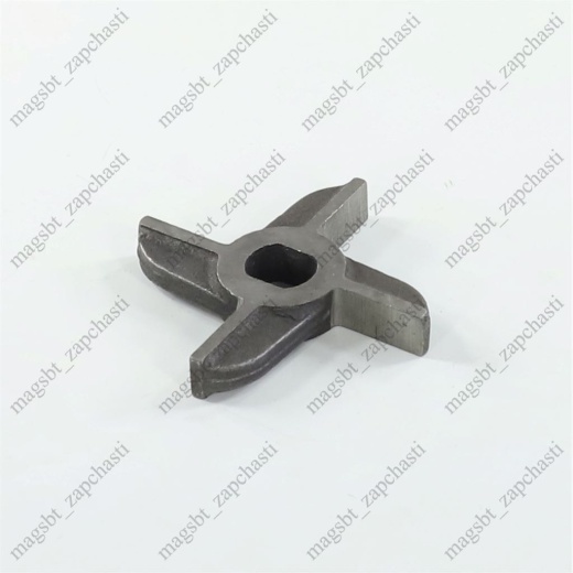 Meat grinder knife MIM-300 D75mm 16mm oval hole 2-sided Meat grinder knife MIM-300 D75mm 16mm oval hole 2-sided