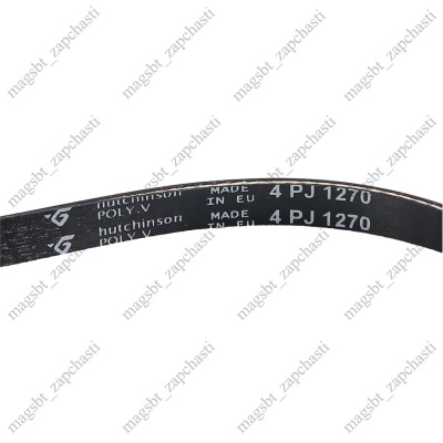 Ремень стиральной машины 1270 J4 Megadyne (INDESIT ARISTON C00041587) photo 2401874 Ремень стиральной машины 1270 J4 Megadyne (INDESIT ARISTON C00041587) photo 2401874