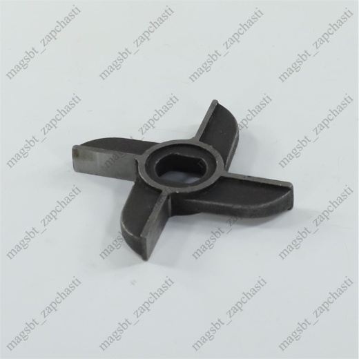 Meat grinder knife MIM-600 D93mm oval 19mm 2-sided Meat grinder knife MIM-600 D93mm oval 19mm 2-sided