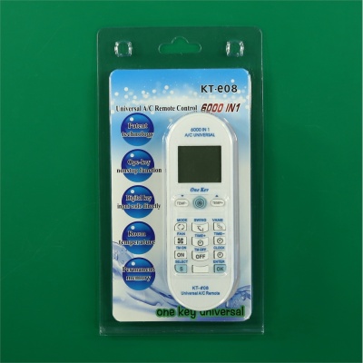 Пульт кондиционера KT-E08 (6000 в 1) photo 2428599